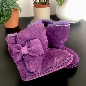 UGG Cabby Purple baby boots size 2/3 (for 6-12 months)